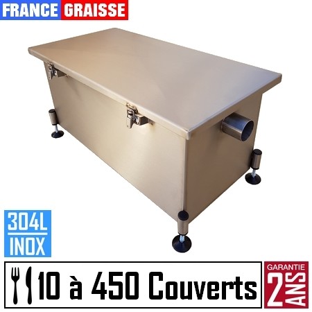 bac a graisse inox restaurant