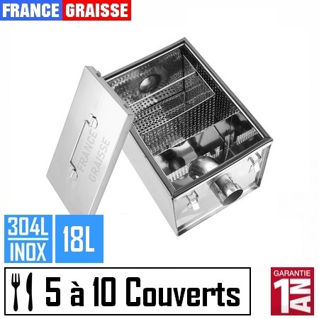 bac a graisse inox sous evier le moins cher de france pour particulier